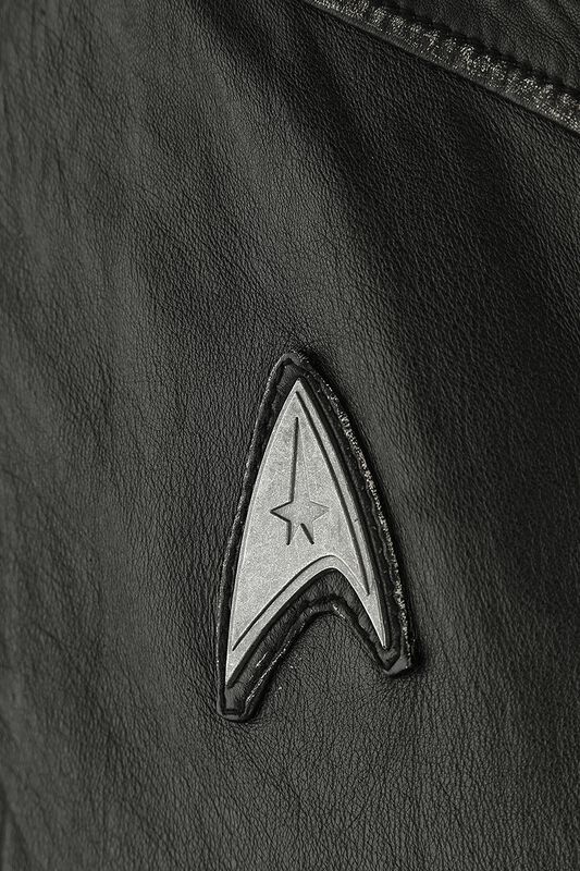 Große Größen Männer Starship | Star Trek Lederjacke