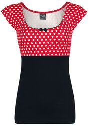 Red Dots Basic Shirt, Pussy Deluxe, T-Shirt