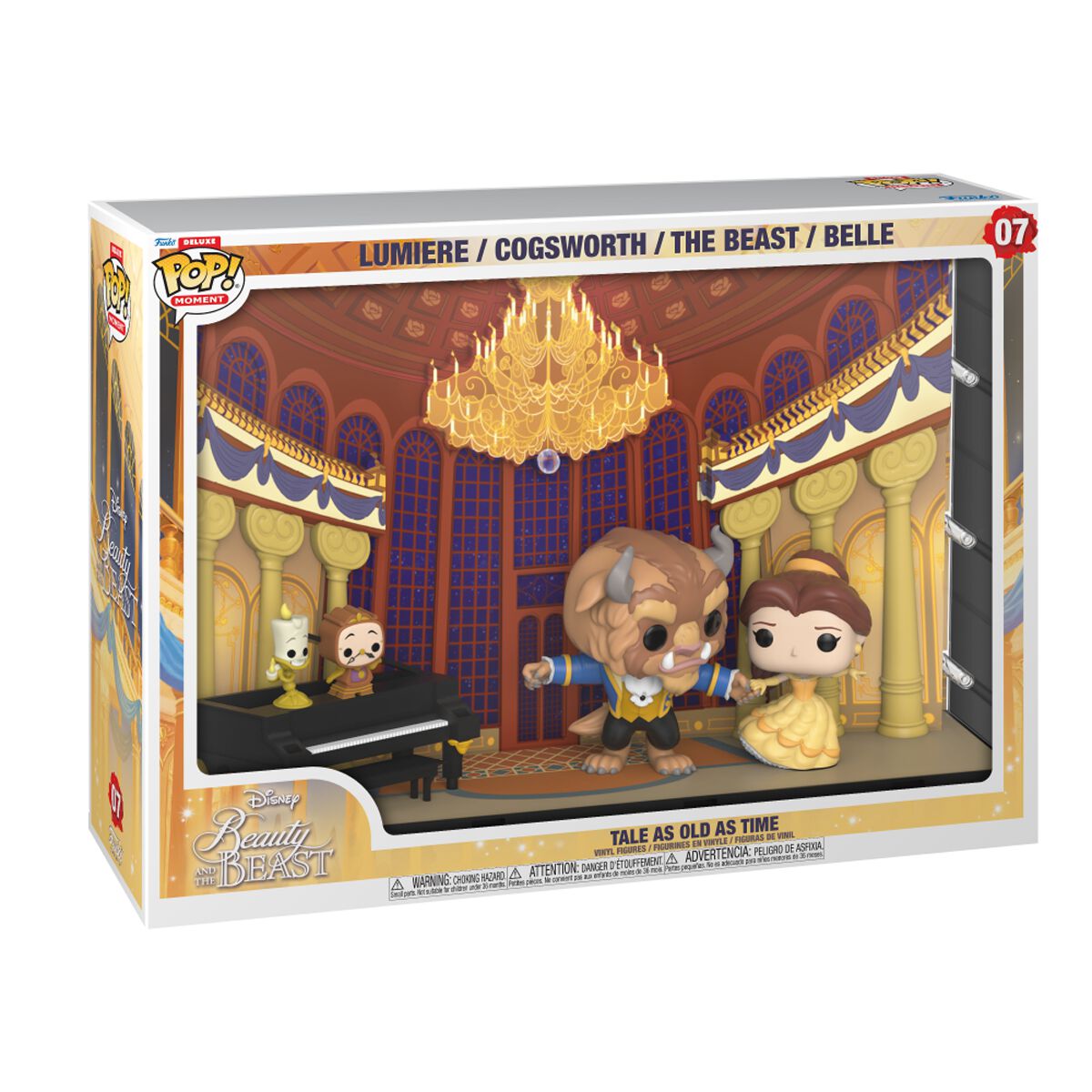 Die Schöne und das Biest Tale As Old As Time (Pop! Moment Deluxe) Vinyl Figur 07 Funko Pop! multicolor