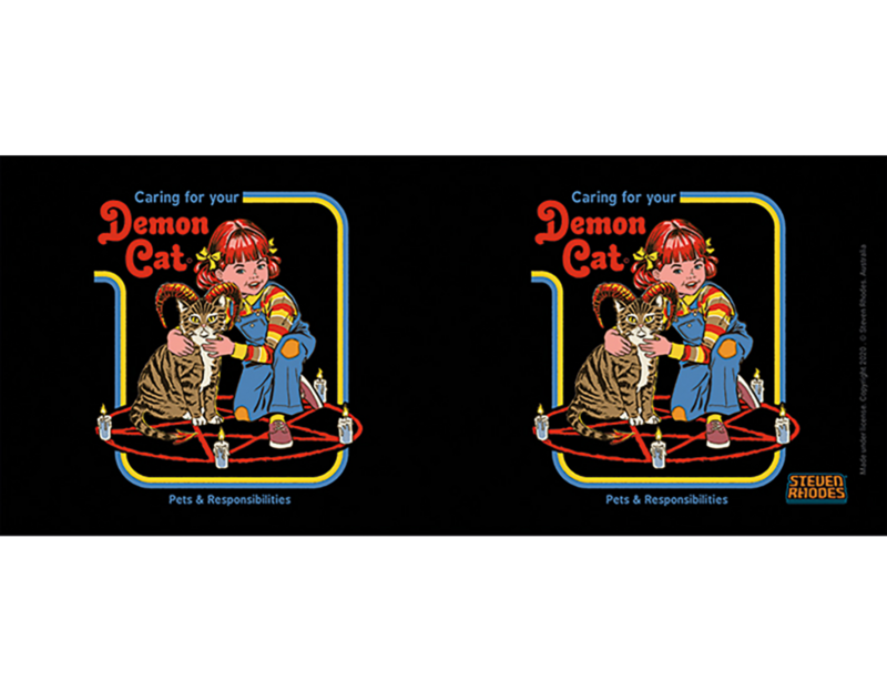 5050574262033 - Demon Cat Tasse schwarz 5050574262033 - Demon Cat Tasse schwarz
