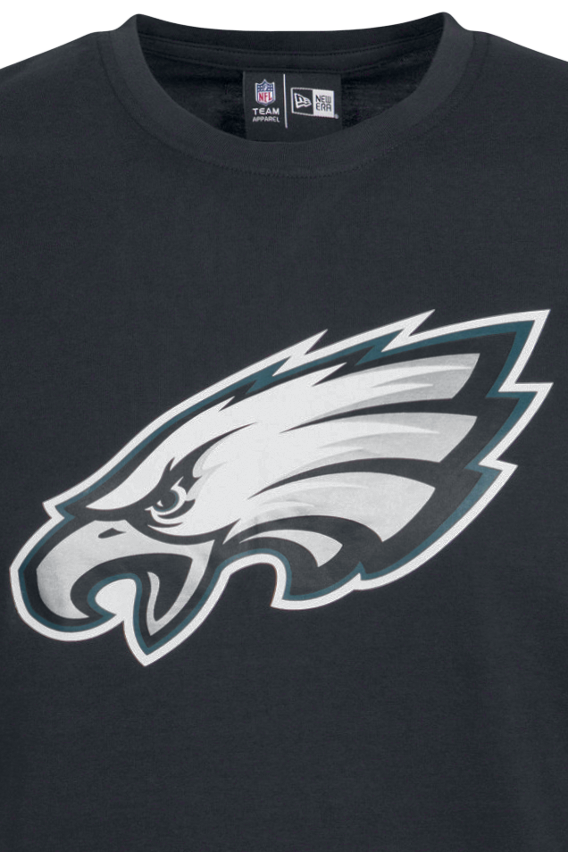 New Era - NFL T-Shirt - Philadelphia Eagles - S bis L - für Männer - Größe L - schwarz