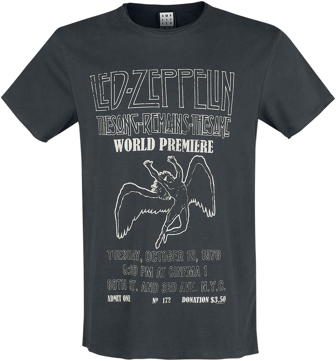 Amplified Collection Remains The Same T-Shirt charcoal von Led Zeppelin