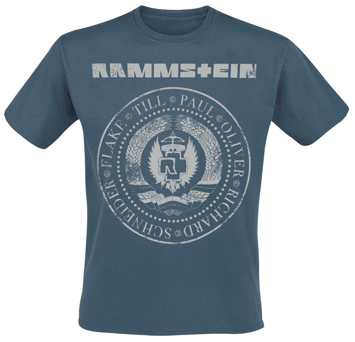 Rammstein - Est. 1994 - T-Shirt - blau