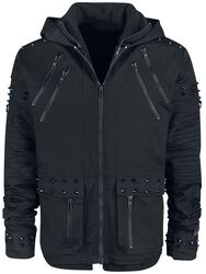 Black Chrome Jacket, Vixxsin, Winterjacke