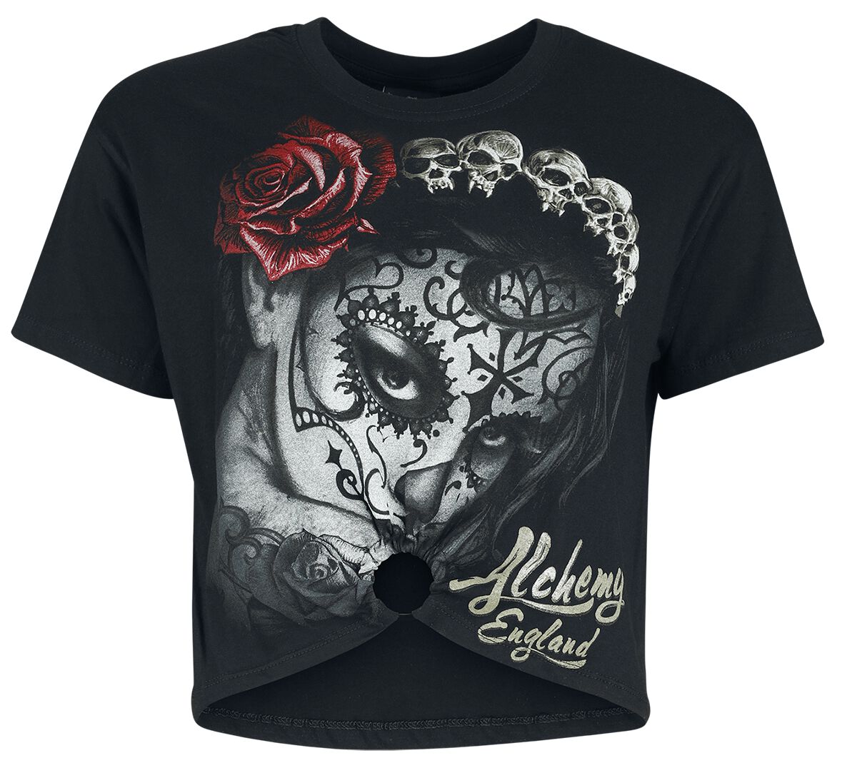 Alchemy England - Gothic T-Shirt - Wisow`s Weed - S bis XXL - für Damen - Größe XL - schwarz