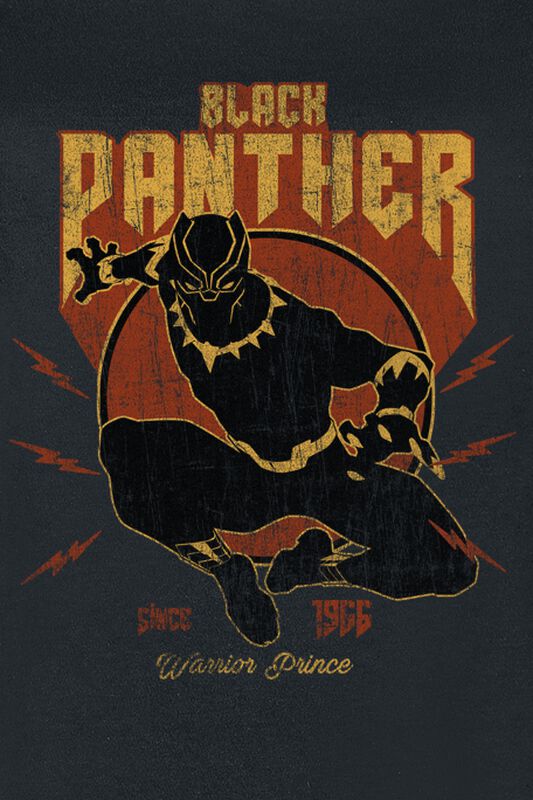 Filme & Serien Black Panther Lightning Panther | Black Panther T-Shirt