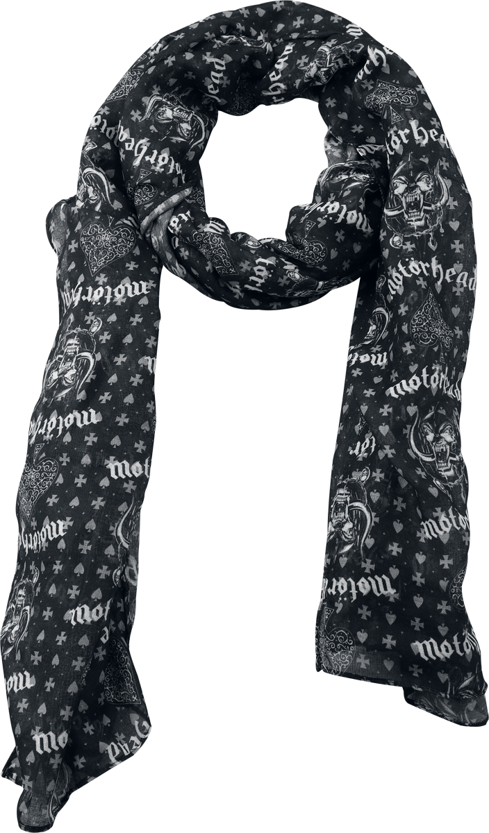Motörhead  Scarf - Logo - black