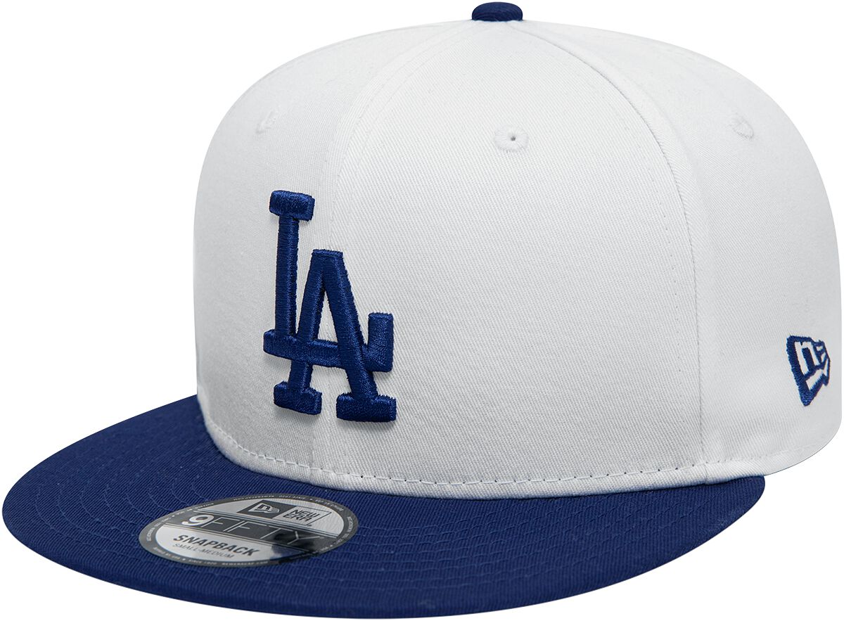 New Era - MLB White Crown Patches 9FIFTY Los Angeles Dodgers Cap multicolor