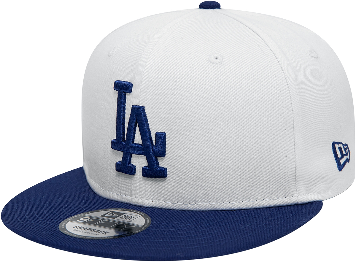 New Era - MLB - White Crown Patches 9FIFTY Los Angeles Dodgers - Cap - multicolor