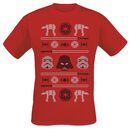 Christmas Imperial Knit, Star Wars, T-Shirt