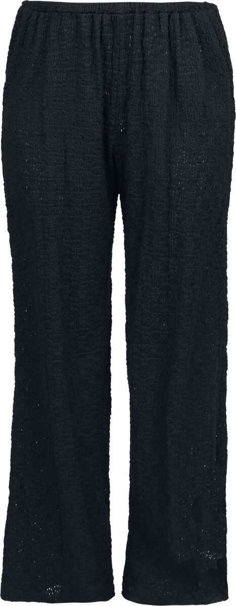 RED by EMP Lace Wide Pants Stoffhose schwarz in M