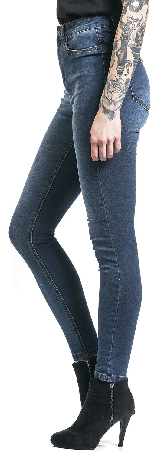 NMCALLIE HW JEANS VI021MB CURVE NOOS