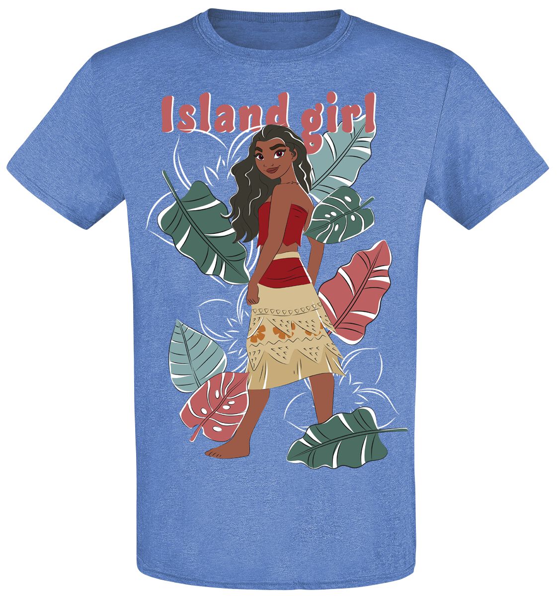 5052777786927 - Island Girl T-Shirt royalblau in S