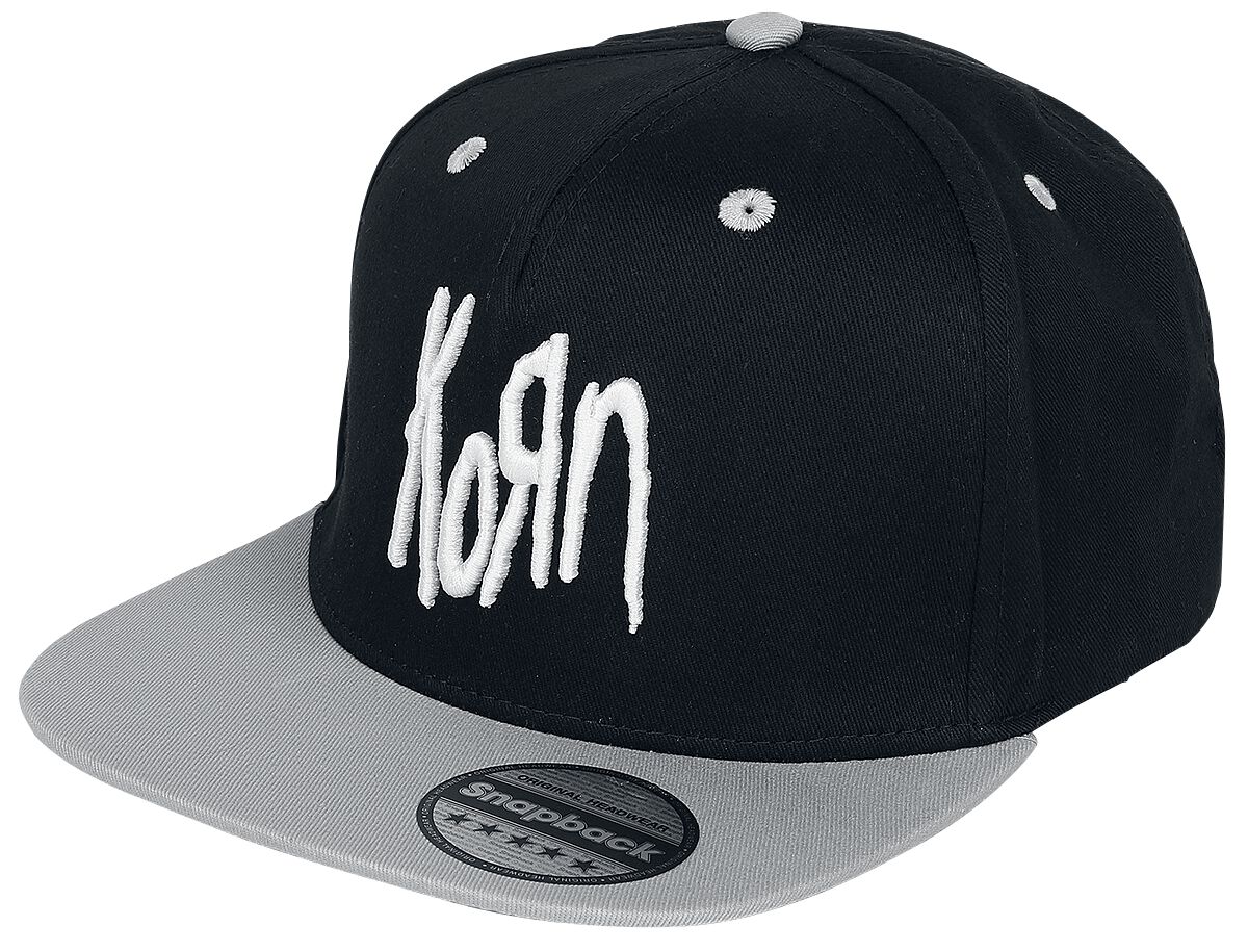 Korn 3D Logo - Snapback Cap Cap black