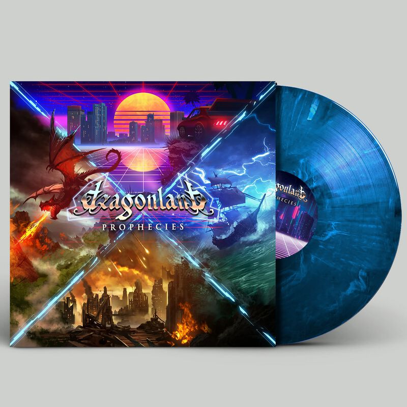 Prophecies von Dragonland - LP (Coloured, Limited Edition, Standard)