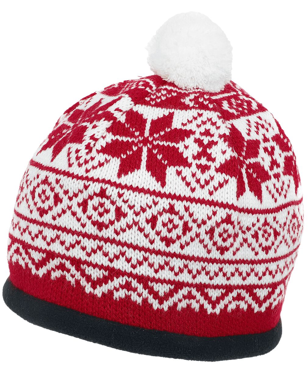 Bonnet de Brandit - Snow Cap - pour Unisexe - rouge
