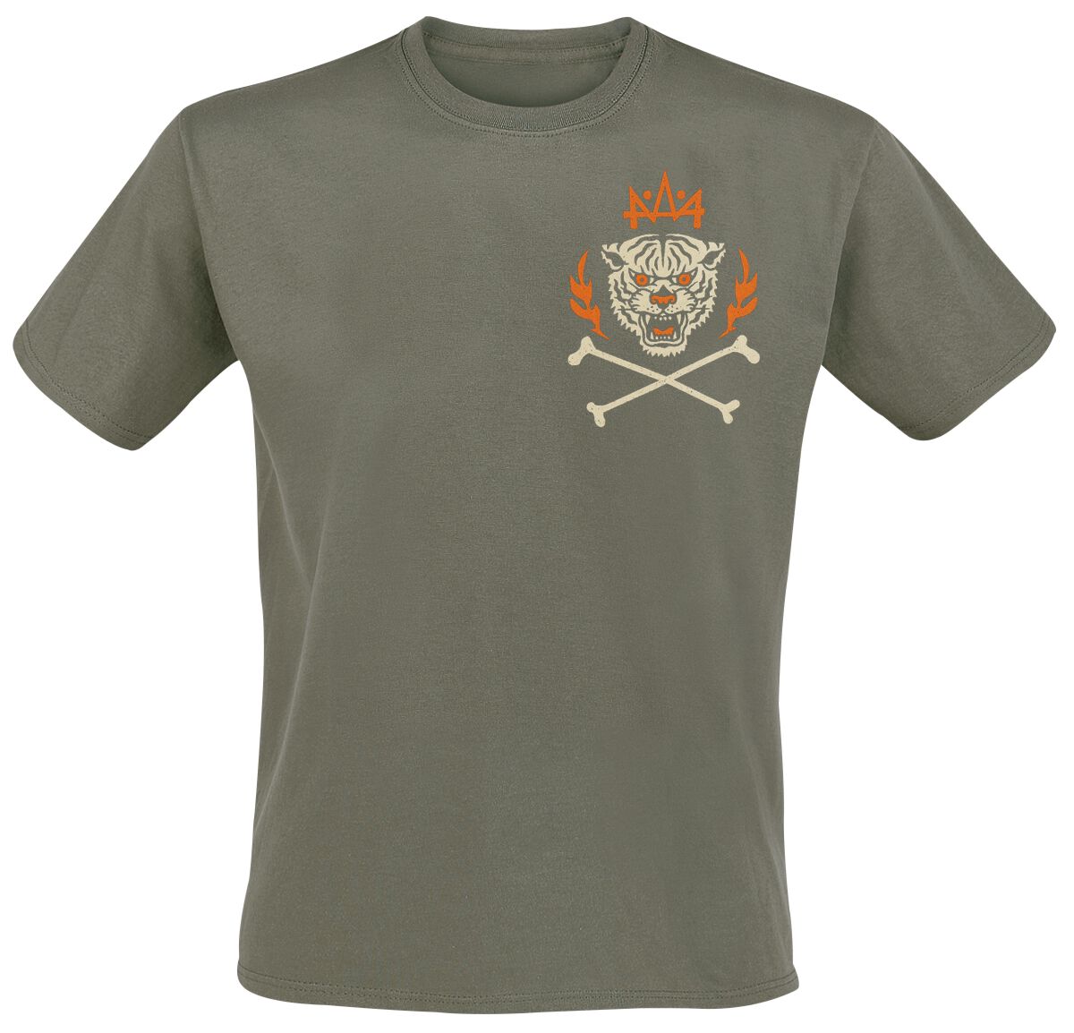 4251777719039 - Krieger T-Shirt oliv in 4XL