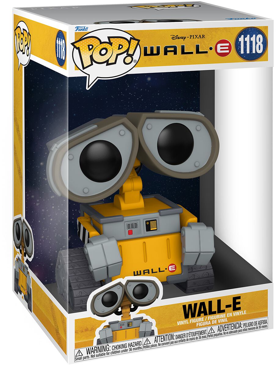 Wall-E Wall-E (Jumbo Pop!) Vinyl Figure 1118 Funko Pop! multicolor