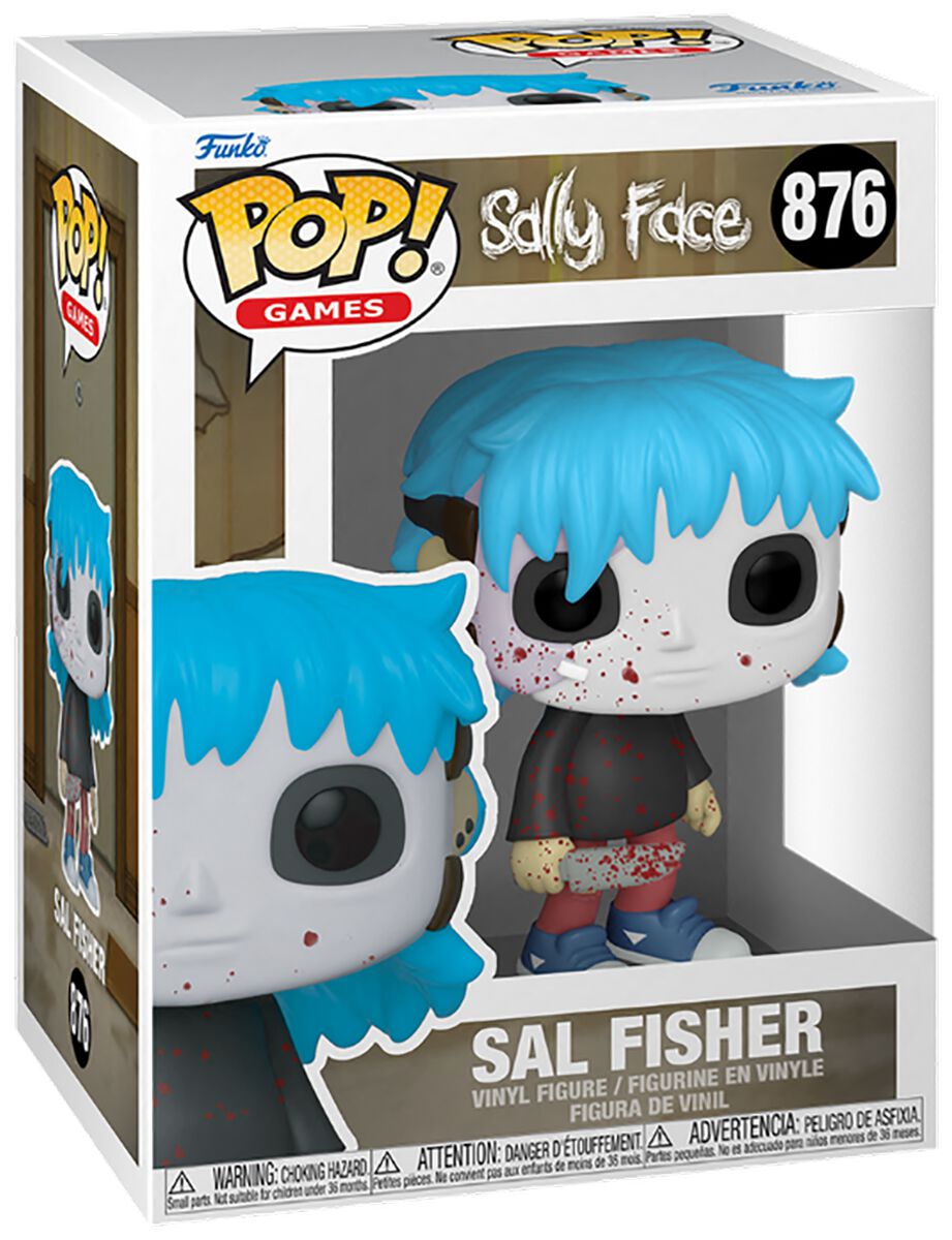 Sally Face Sal Fisher Vinyl Figur 876 Funko Pop! multicolor
