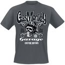 Custom Motors Skull, Gas Monkey Garage, T-Shirt