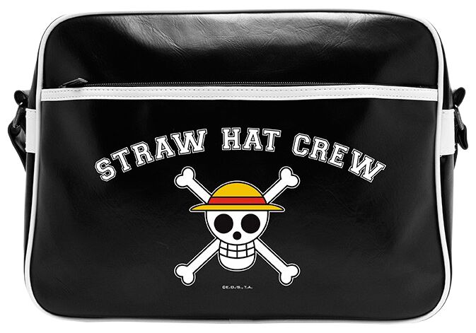 One Piece Straw Hat Crew Shoulder Bag multicolor