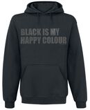 Black Is My Happy Colour, Sprüche, Kapuzenpullover