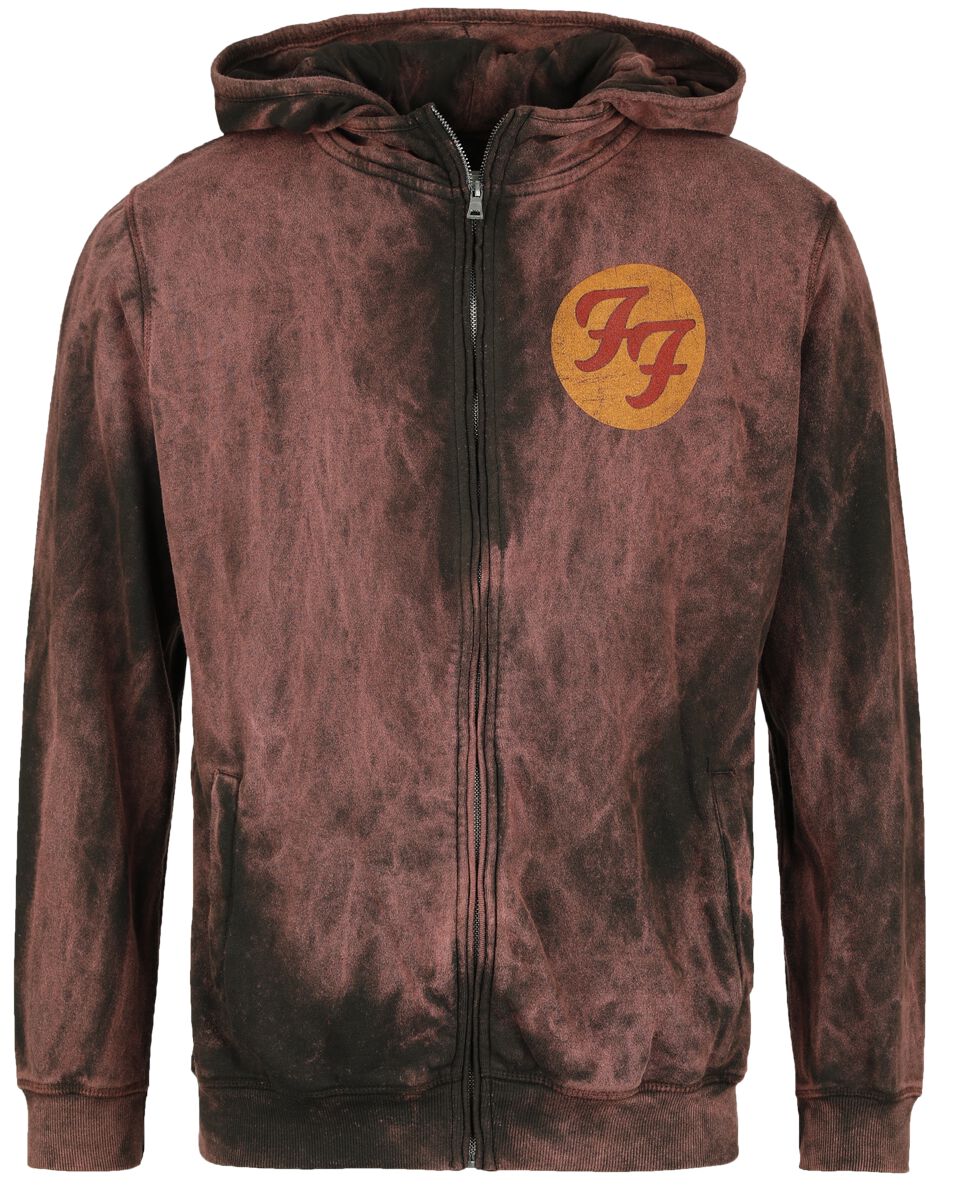 Foo Fighters Big Red Delicious Kapuzenjacke rot in XL