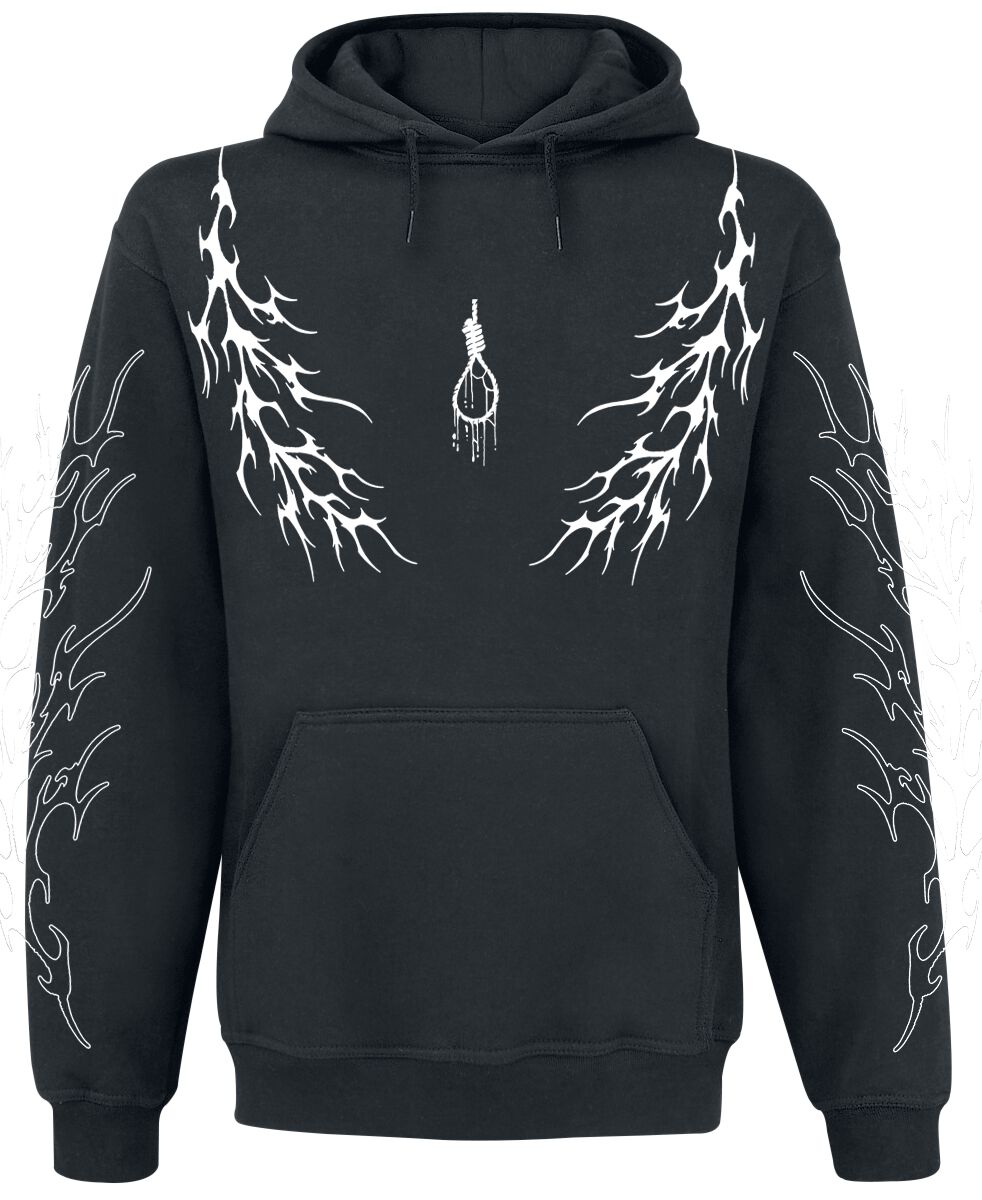 Kapuzenpullover - Eyes Tourhoodie - S bis M - für Männer - Größe M - schwarz - Lizenziertes Merchandise! - Männer - male