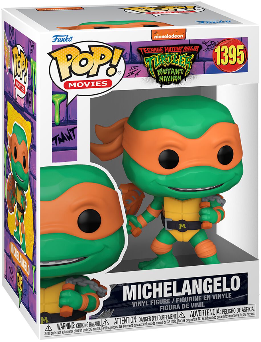 Levně Teenage Mutant Ninja Turtles Vinylová figurka č.1395 Mayhem - Michaelangelo Sberatelská postava vícebarevný