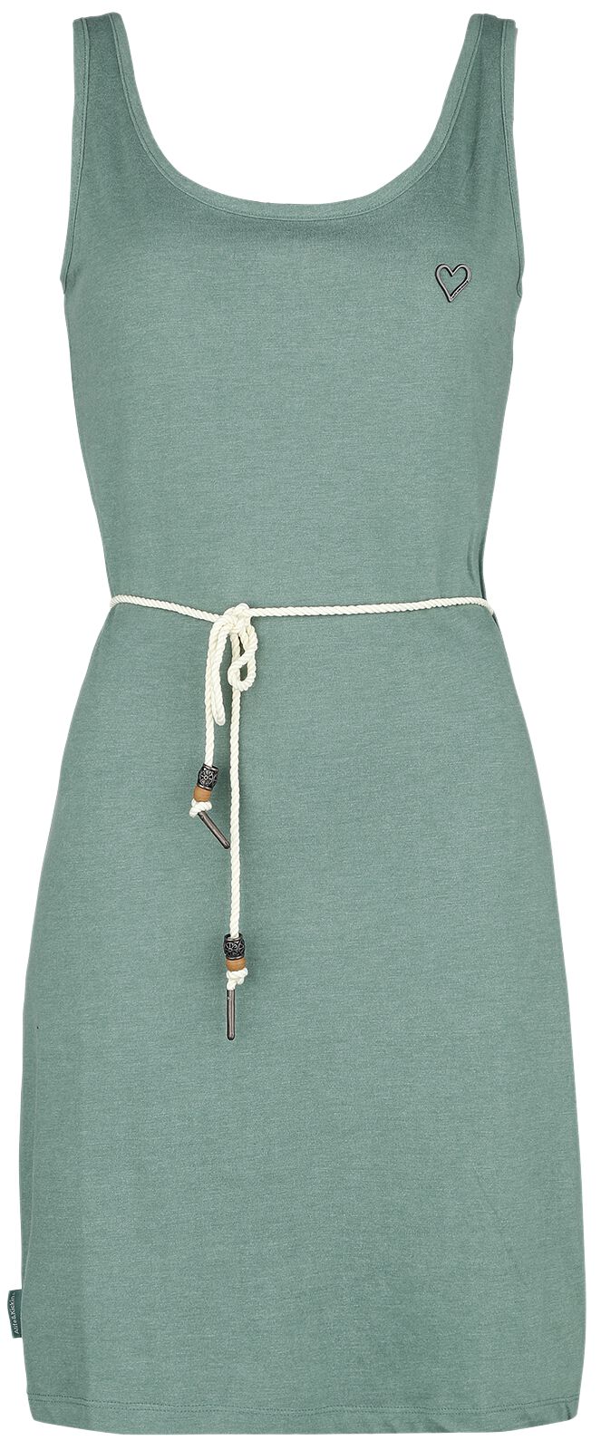 Alife and Kickin JenniferAK Dress Mittellanges Kleid grün Alife and Kickin JenniferAK Dress Mittellanges Kleid grün