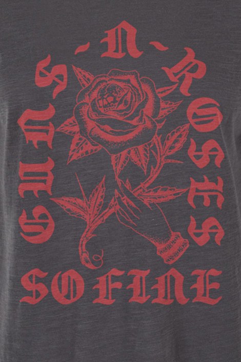 0602475022930 - Guns N Roses So Fine Rose T-Shirt grau in XL