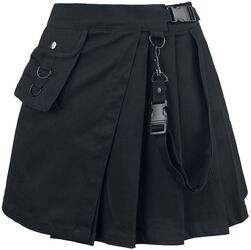 Infinity Skirt, Chemical Black, Kurzer Rock