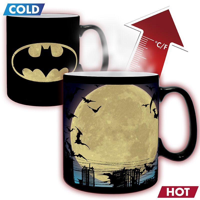 Batman Heat-Change Mug Cup multicolour