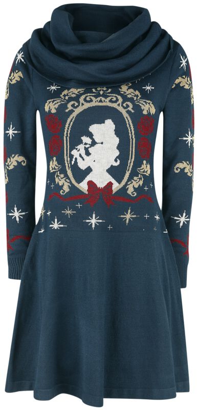 Beauty and the Beast - Disney Midi-jurk - Belle - XS tot 3XL - voor Vrouwen - meerkleurig