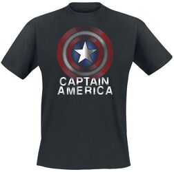 Captain America - Flash Logo, Captain America, T-Shirt