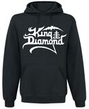 Logo White, King Diamond, Kapuzenpullover