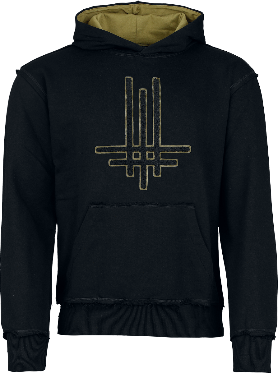 Behemoth  Hoodie - Logo - for Men - black-olive