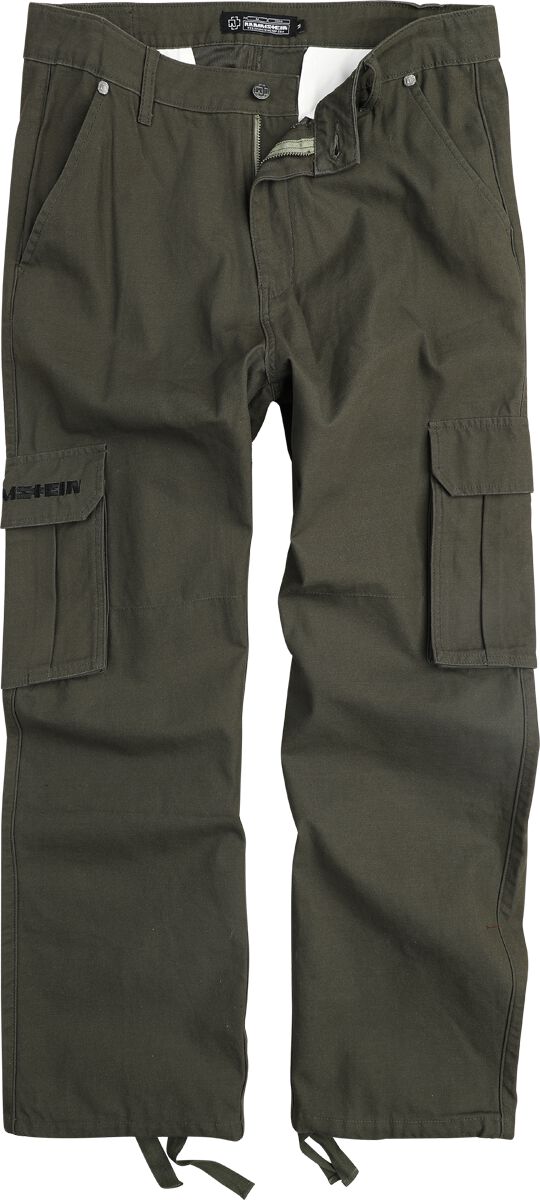 Cargo-byxor  av Rammstein - Hallomann - Herr - khaki