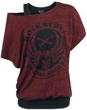 Slubyarn Doublelayer, Rock Rebel by EMP, T-Shirt