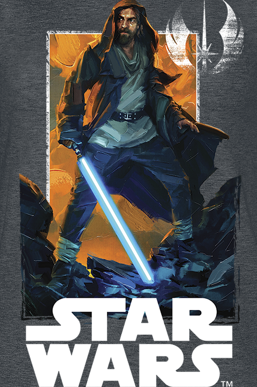 Star Wars Obi-Wan - Kenobi T-Shirt grau
