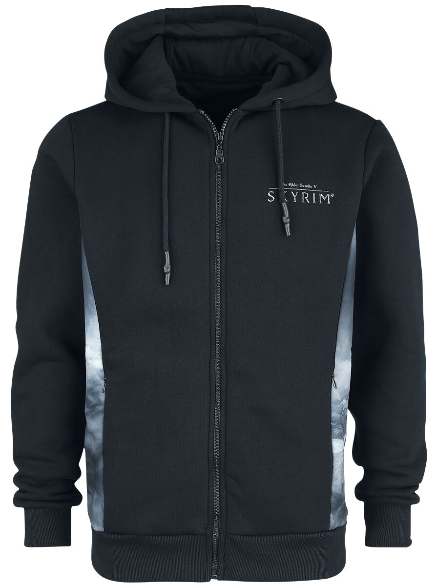 The Elder Scrolls V - Skyrim - Logo Hooded sweater black