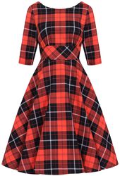 Clementine 50s Dress, Hell Bunny, Mittellanges Kleid