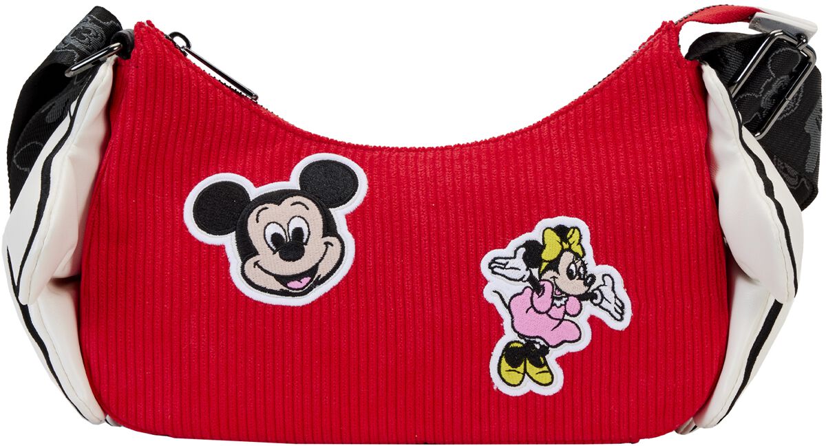 Image of Borsa a tracolla Disney di Minnie & Topolino - Loungefly - DIsney 100 - Mickey Mouse handbag - Donna - multicolore