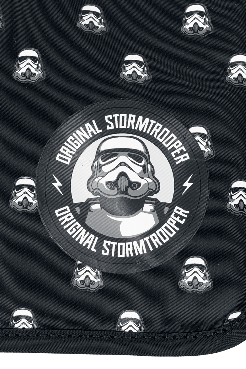 Original Stormtrooper Helmet Pattern Umhängetasche schwarz