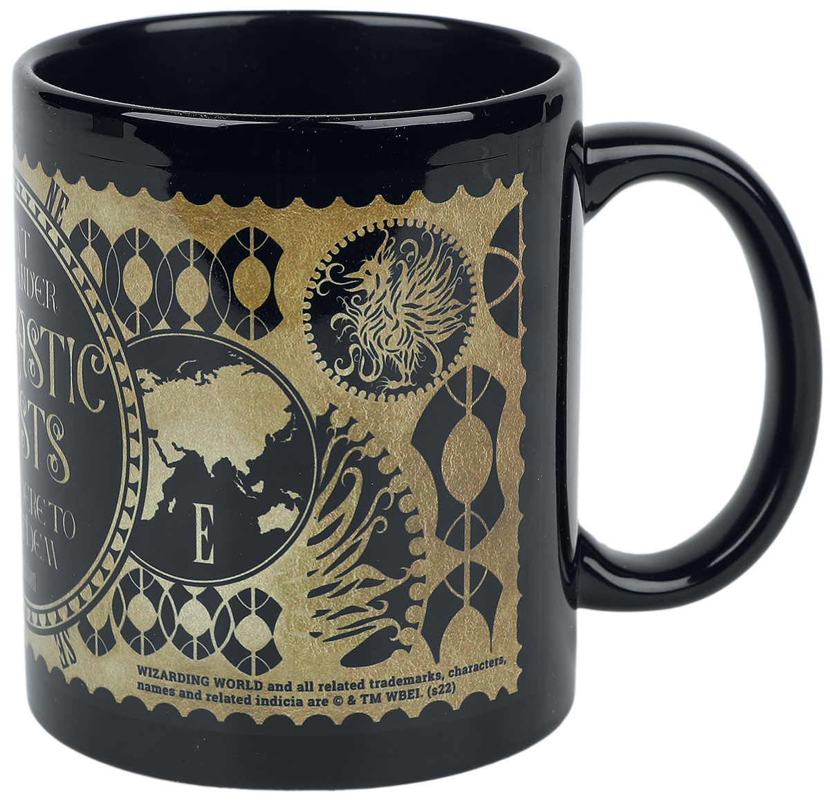 Phantastische Tierwesen  Tasse schwarz