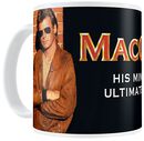His mind is the ultimate weapon, MacGyver, Tasse