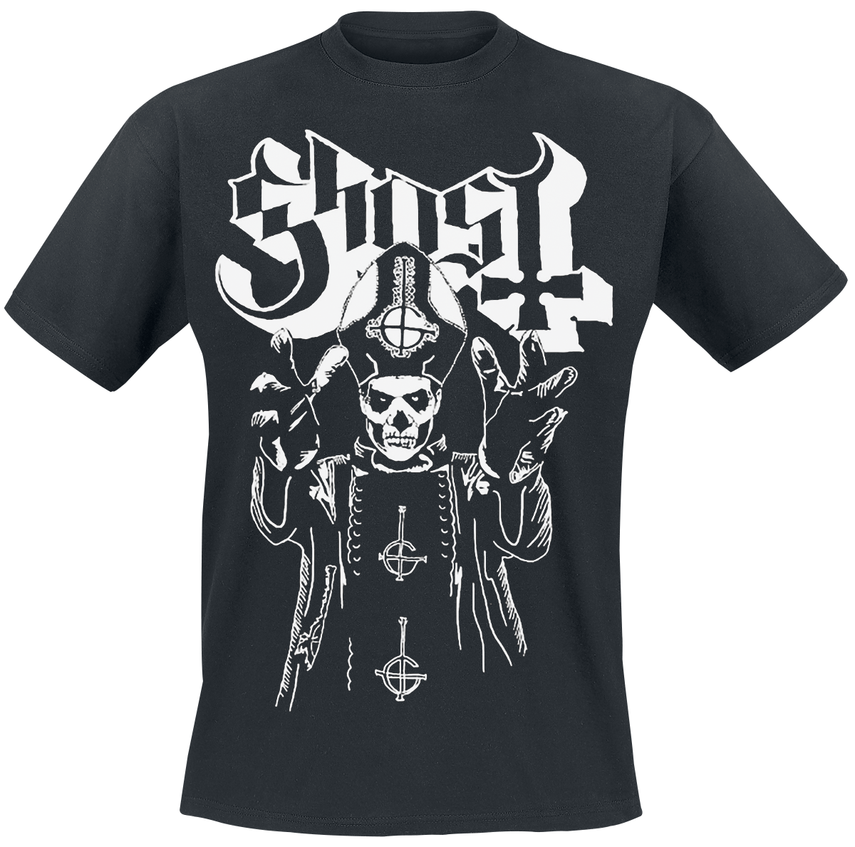 Ghost - Papas Wrath - T-Shirt - schwarz