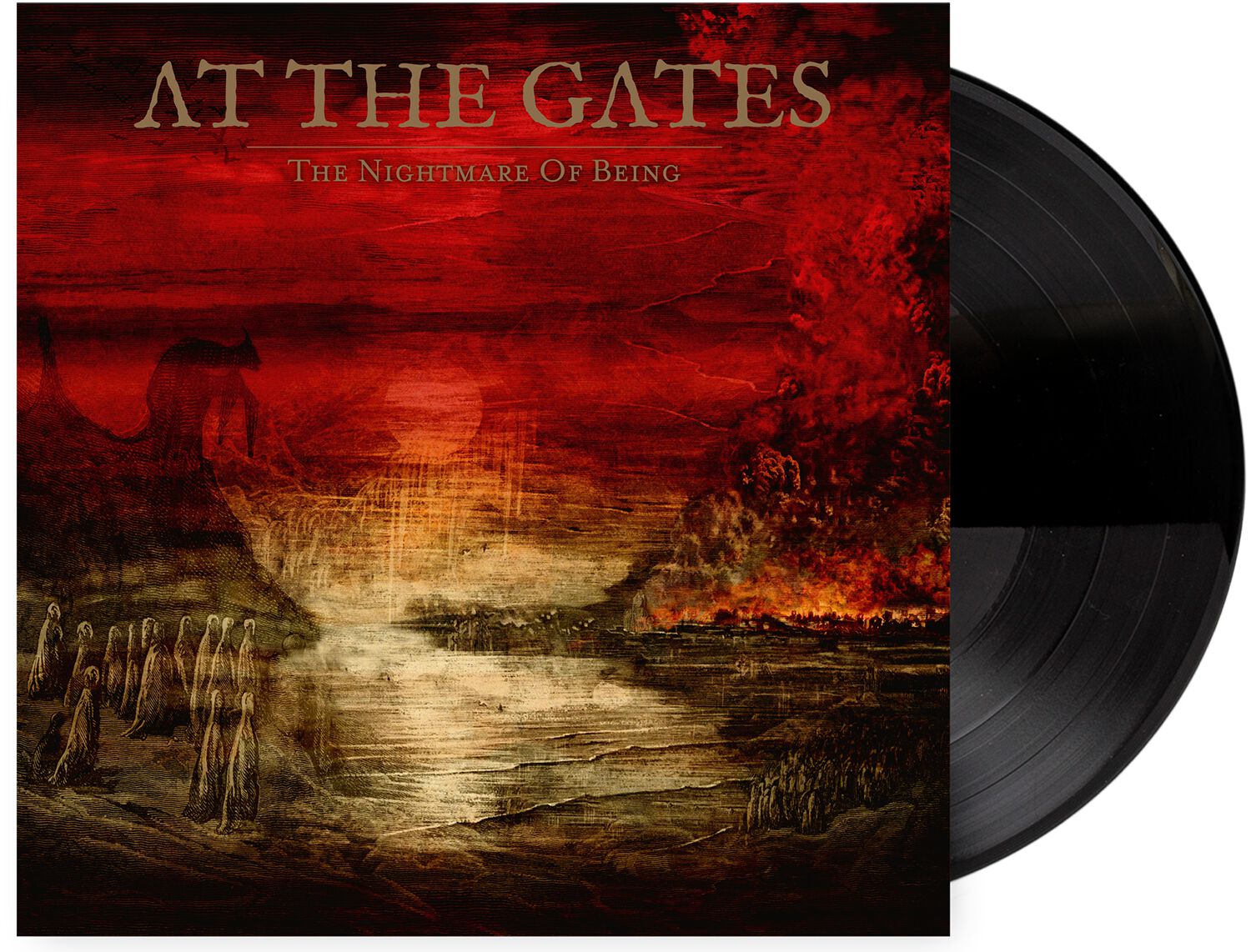 Image of At The Gates The nightmare of being LP schwarz