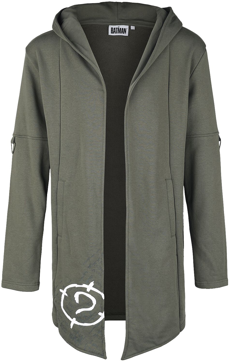 Batman The Batman – Riddler Kapuzenjacke dunkelgrün