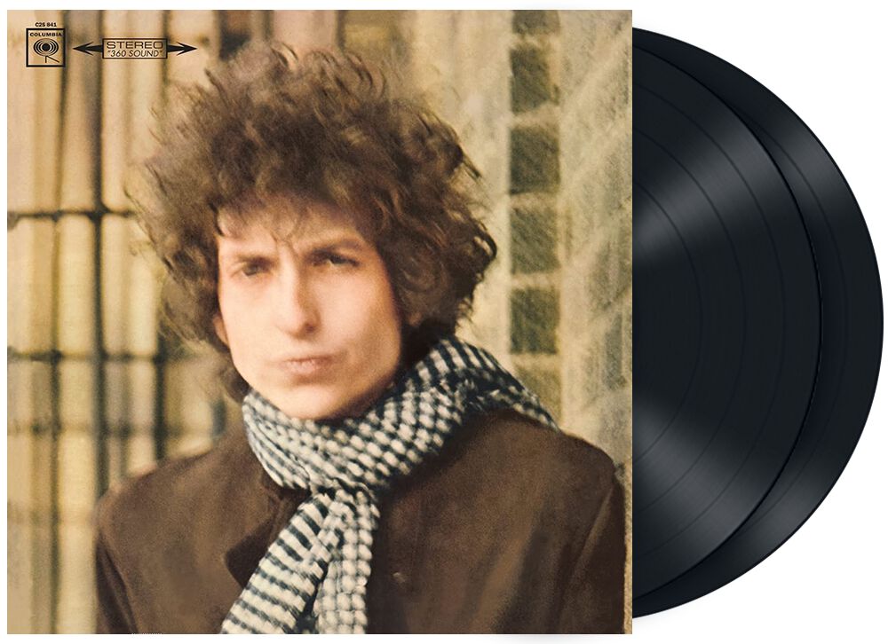 Bob Dylan Blonde on blonde LP black